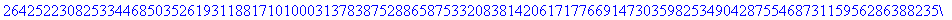 3.1415926535897932384626433832795028841971693993751058209749445923078164062862089986280348253421170679821480865132823066470938446095505822317253594081284811174502841027019385211055596446229489549303819...