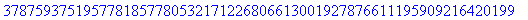 3.1415926535897932384626433832795028841971693993751058209749445923078164062862089986280348253421170679821480865132823066470938446095505822317253594081284811174502841027019385211055596446229489549303819...