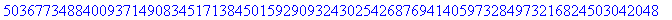 x := 4020943454386858549361934826949305623258243223315993799956664225550331295098177261878061768845487974640793906555804112059355794611314630488443078557421875/67039039649712985497870124991029230637396...