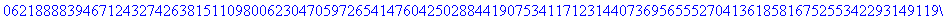 x := 5394016251706463972542512865969925505362316179142251468341315171397946252461340289702379024692215193272357625428877941077887383549791851300619391955571546521433516407564440735247277450436043965227...