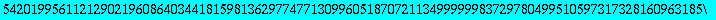 3.1415926535897932384626433832795028841971693993751058209749445923078164062862089986280348253421170679821480865132823066470938446095505822317253594081284811174502841027019385211055596446229489549303819...