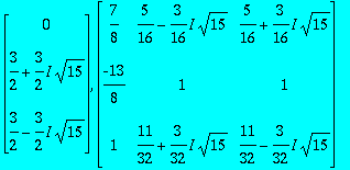 Vector(%id = 139969328), Matrix(%id = 139980160)