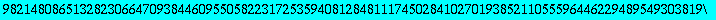 3.1415926535897932384626433832795028841971693993751058209749445923078164062862089986280348253421170679821480865132823066470938446095505822317253594081284811174502841027019385211055596446229489549303819...